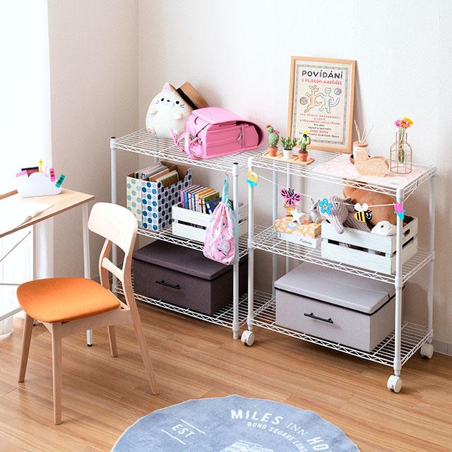 Luminous ストレージボックス 奥行40cm 幅36cm グレー アイボリー 収納