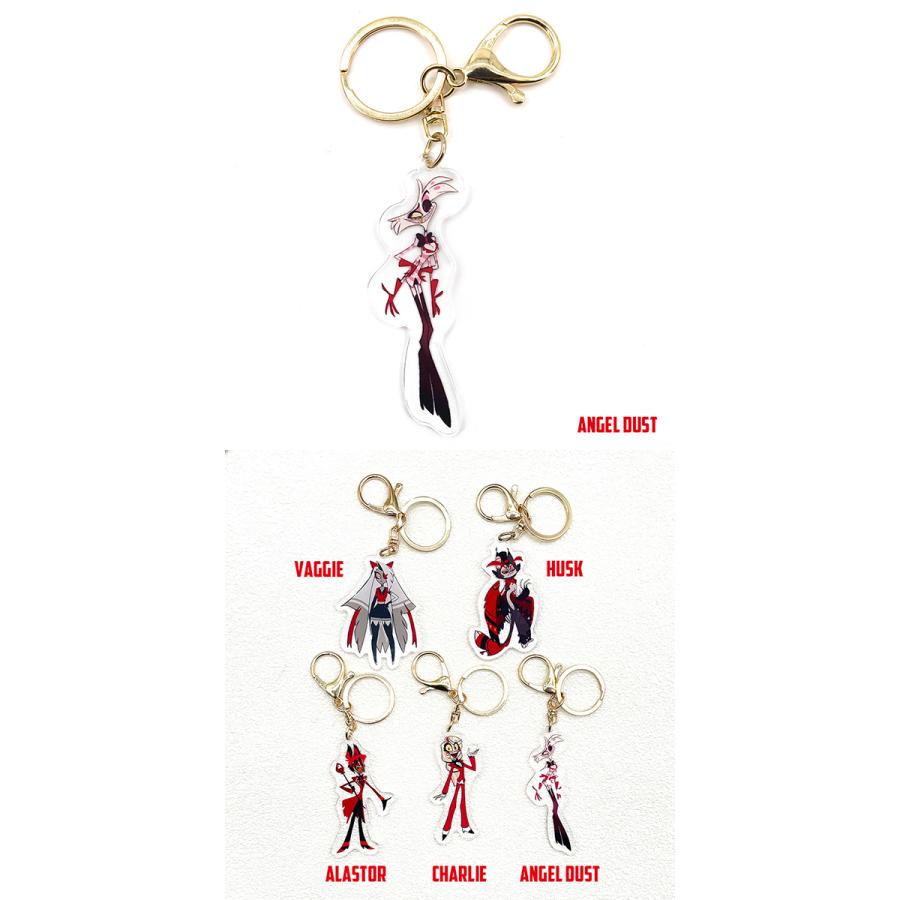 ♡*♡様 ハズビンホテル 缶バッジ アクリルキーホルダー エンジェル