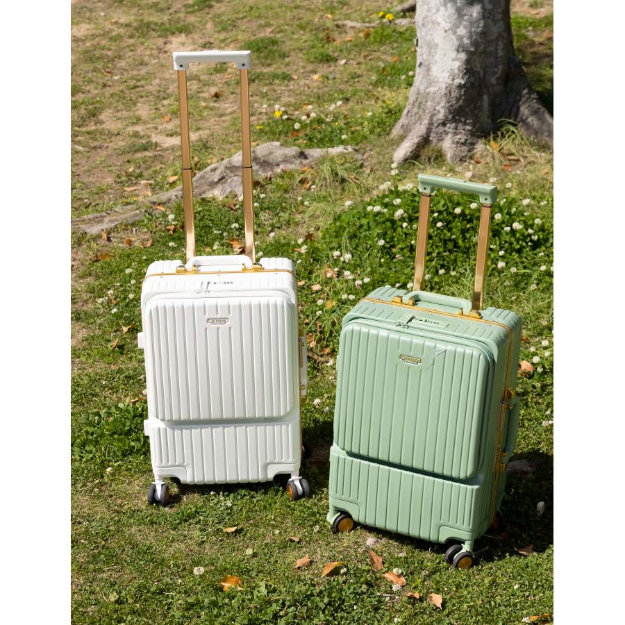 在庫一掃価格】スーツケース Sサイズ フロントオープン キャリーケース