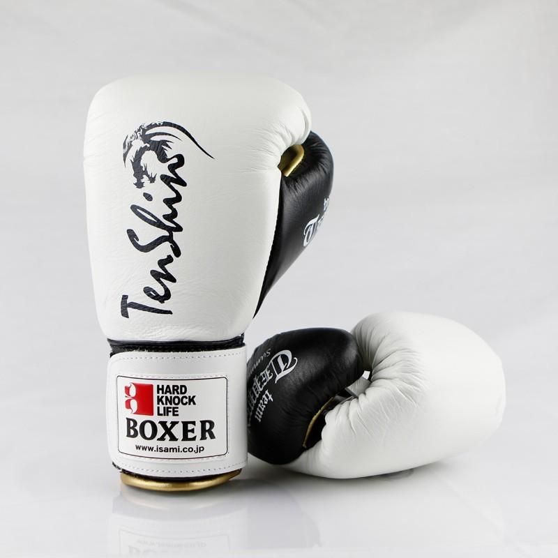 ISAMI BOXER ボクシンググローブ ホワイト 8oz BOXERボクシング