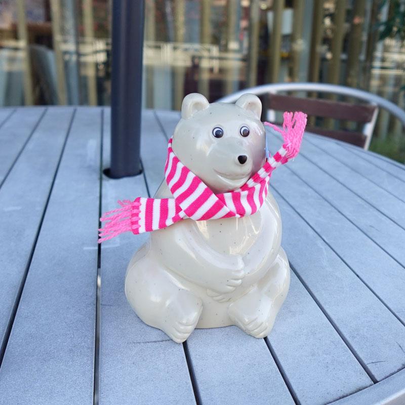 最終値下 yukiemon パンダくま マフラー 新品未開封 最終値下yukiemon