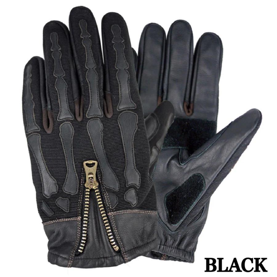 ◇89 レア 当時物 90s ヴィンテージ ダブル ジップ レザー グローブ 黒