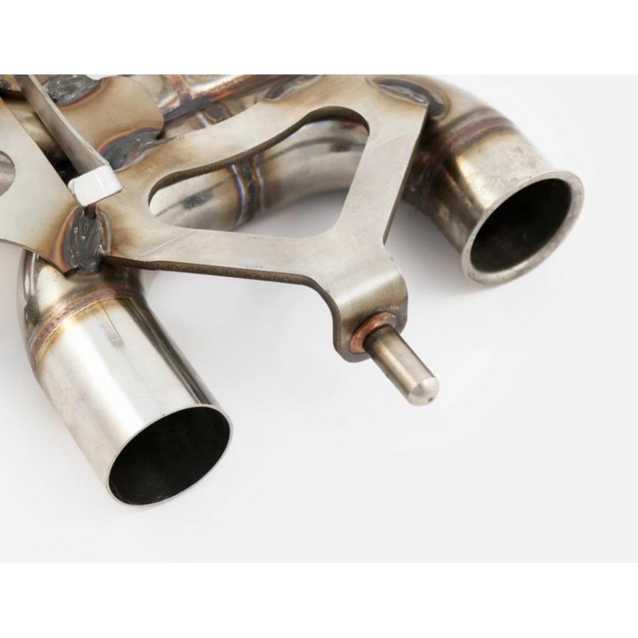 TEC トライアンフ 水冷ツイン Xパイプ 触媒 : モトパーツ バイク