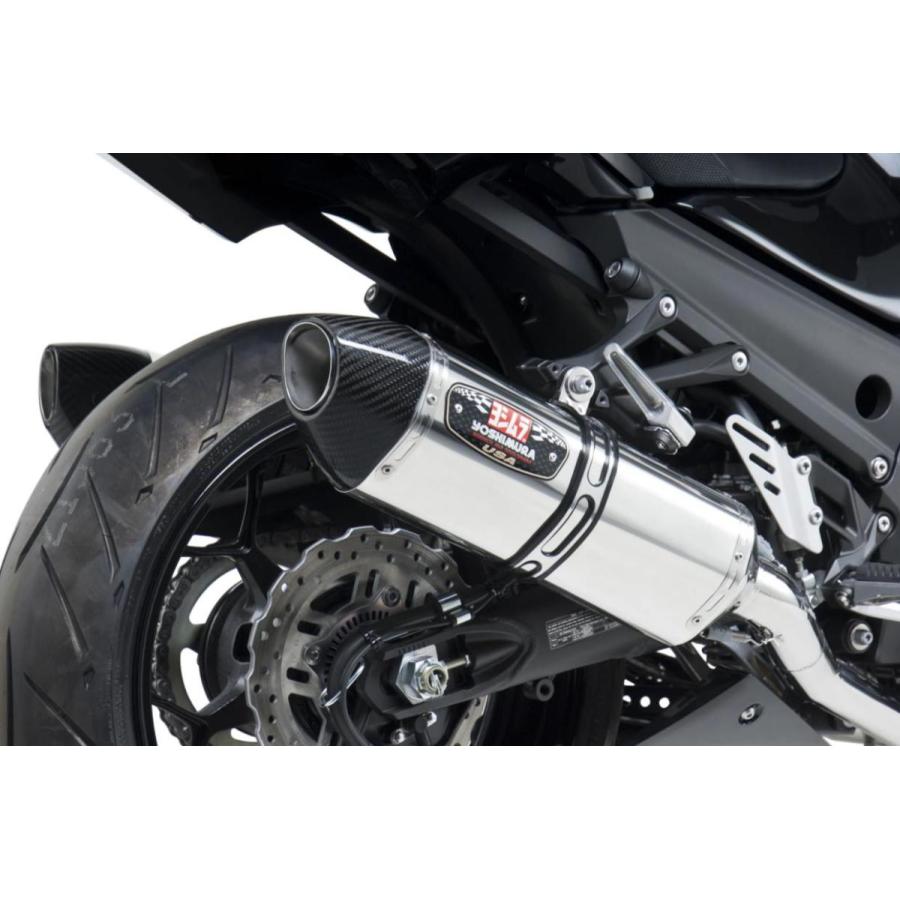 USヨシムラ R-77 デュアル スリップオン ステンレス マフラー カワサキ