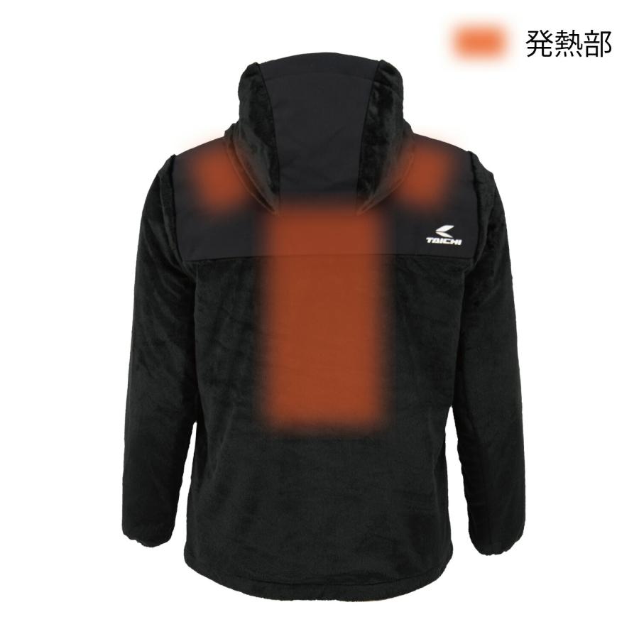 TAICHI RSタイチ RS TAICHI バイク用 防寒 電熱ジャケット インナー