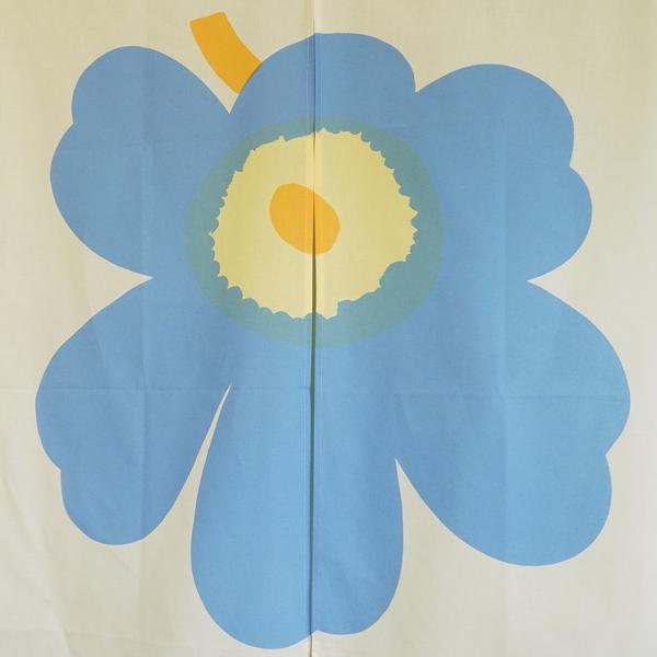 marimekko（マリメッコ） NOREN CURTAINS（のれん） UNIKKO/BLUE【店頭