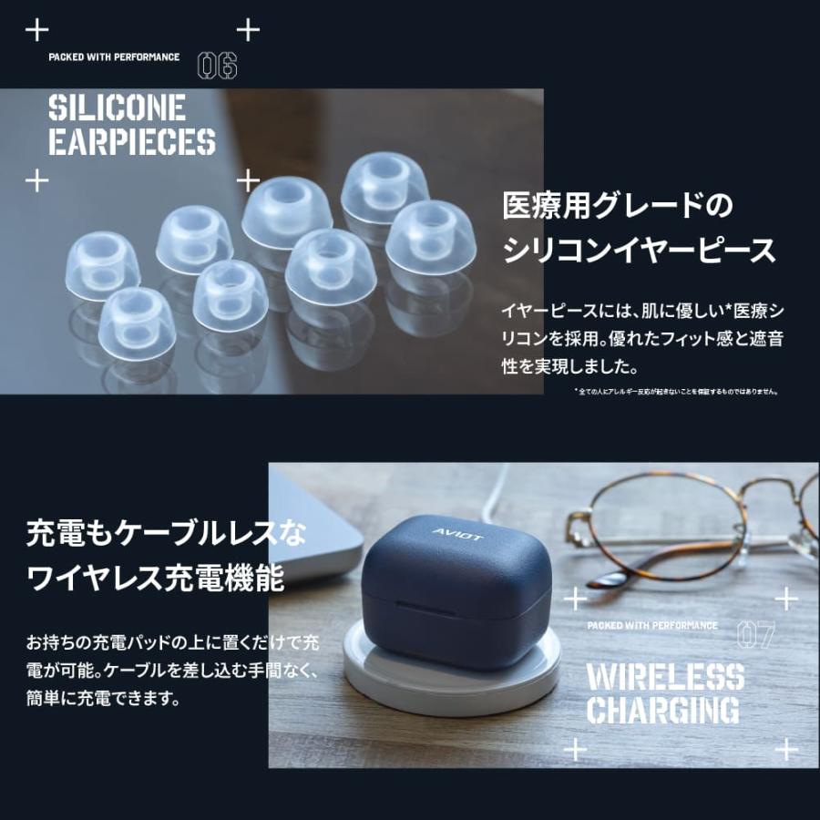 AVIOT AVIOT TE-A1 完全ワイヤレスイヤホン ノイズキャンセリング
