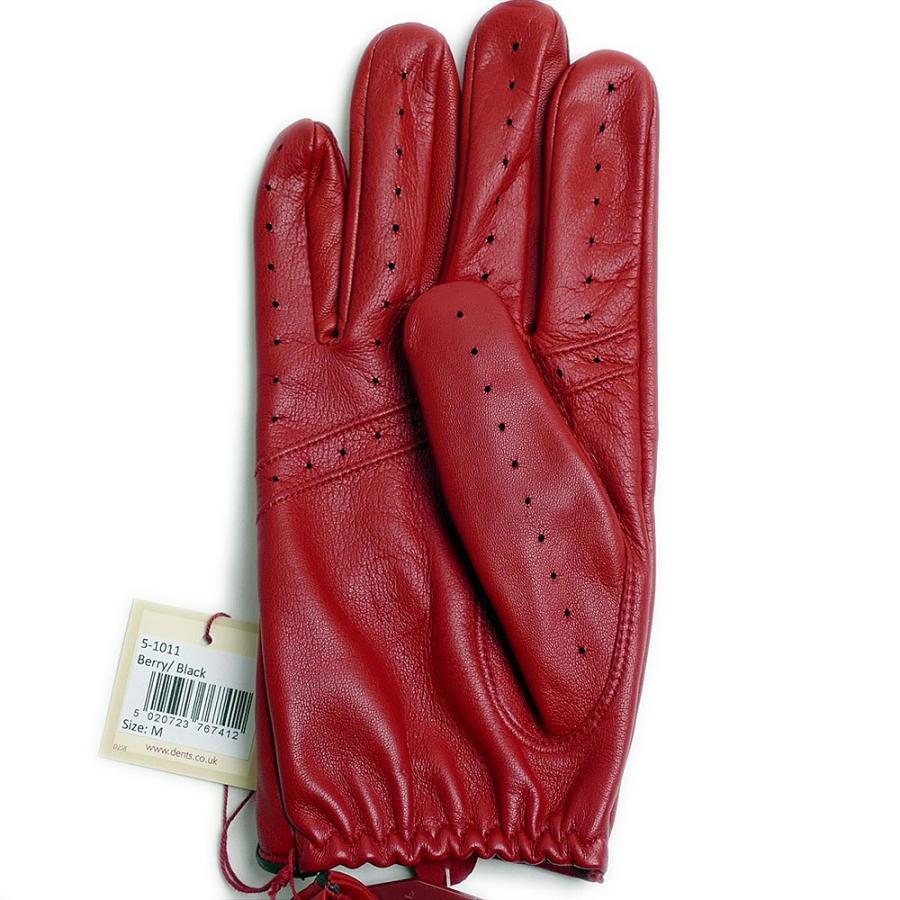 DENTS（デンツ） ドライビング グローブ 5-1011 Berry Black メンズ