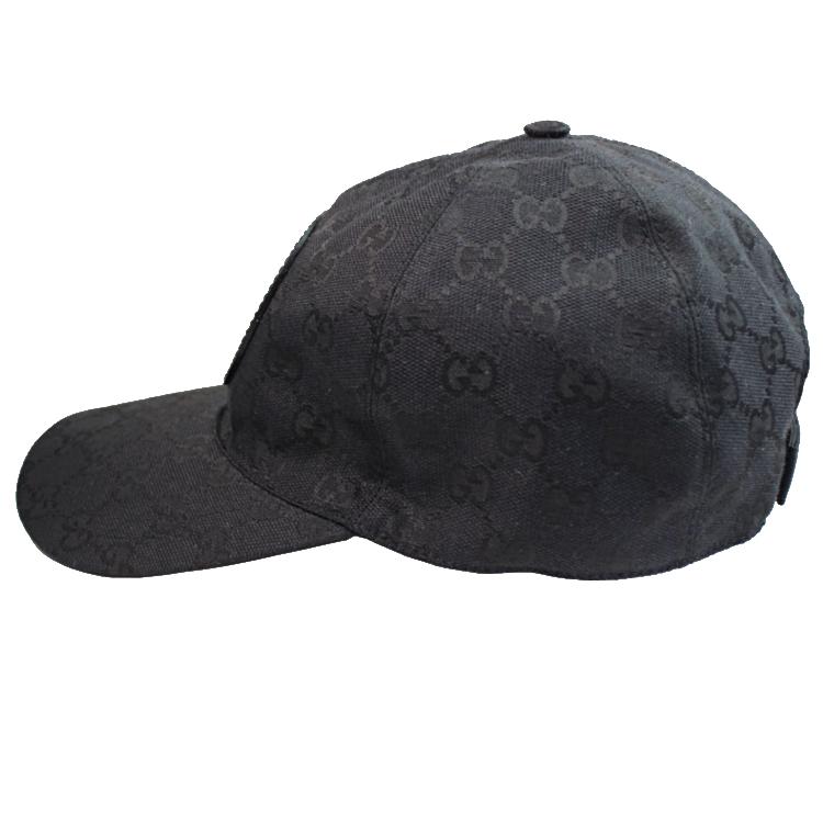 GUCCI（グッチ） キャップ ベースボール サイズL GGキャンバス メンズ