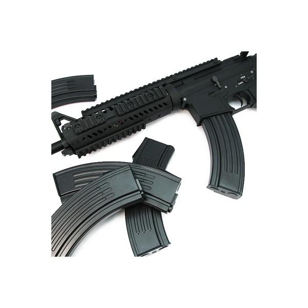 2/11(水)5％OFFクーポン】キングアームズ AKスタイル M4/M16用 100連