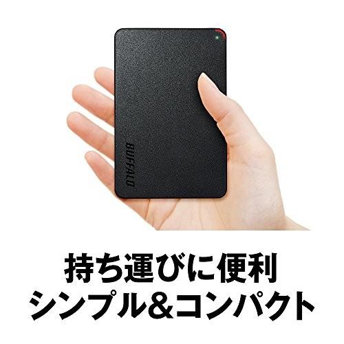 BUFFALO ミニステーション USB3.1(Gen1)/USB3.0用ポータブルHDD 4TB HD