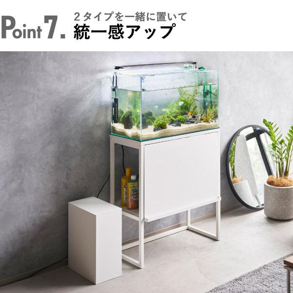 PFLife 水槽台 扉付き 60cm水槽用 組立簡単 奥行30cm 水槽棚 ラック