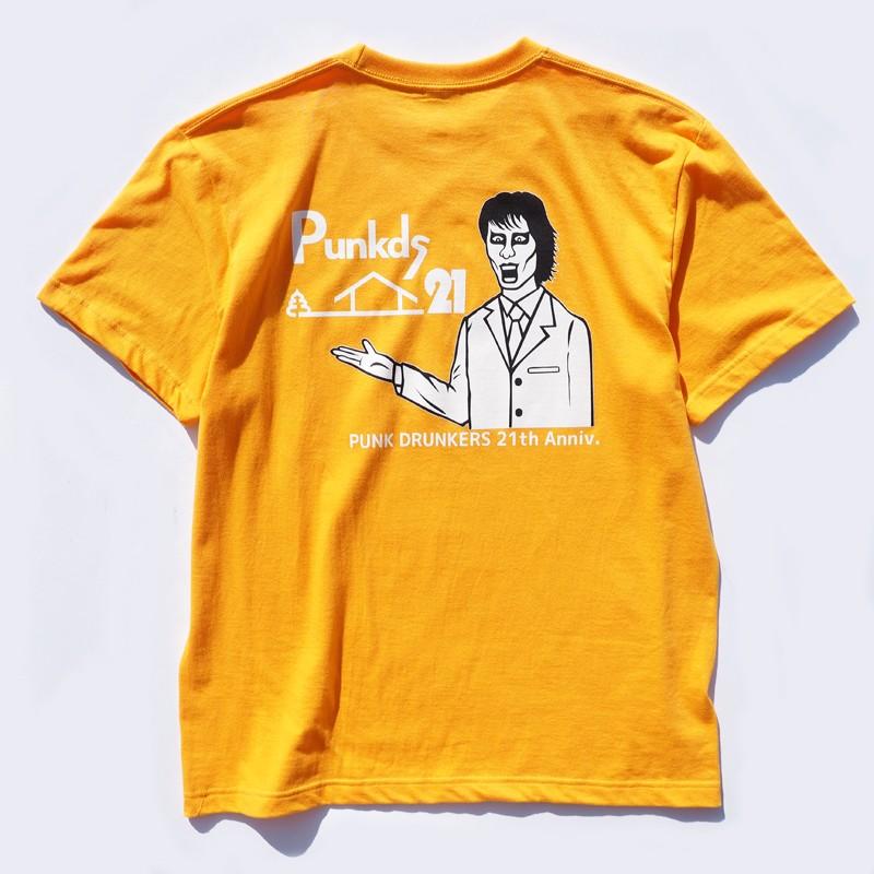 PUNK DRUNKERS（パンクドランカーズ） PUNKDRUNKERS 21周年TEE Tシャツ