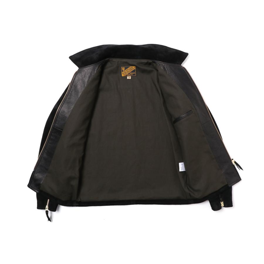 Y'2 LEATHER ワイツーレザー TR-65 STEER SUEDE SINGLE RIDERS ステア