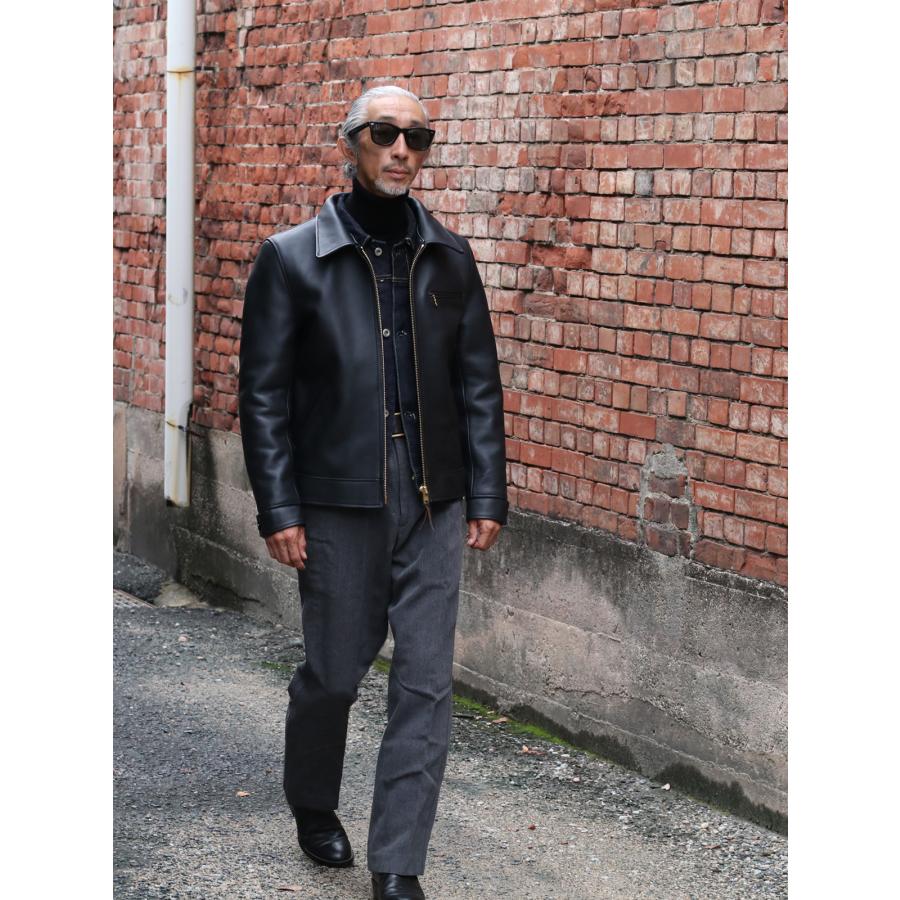 Y'2 LEATHER ワイツーレザー SUMI DYED HORSE SINGLE RIDERS スミ