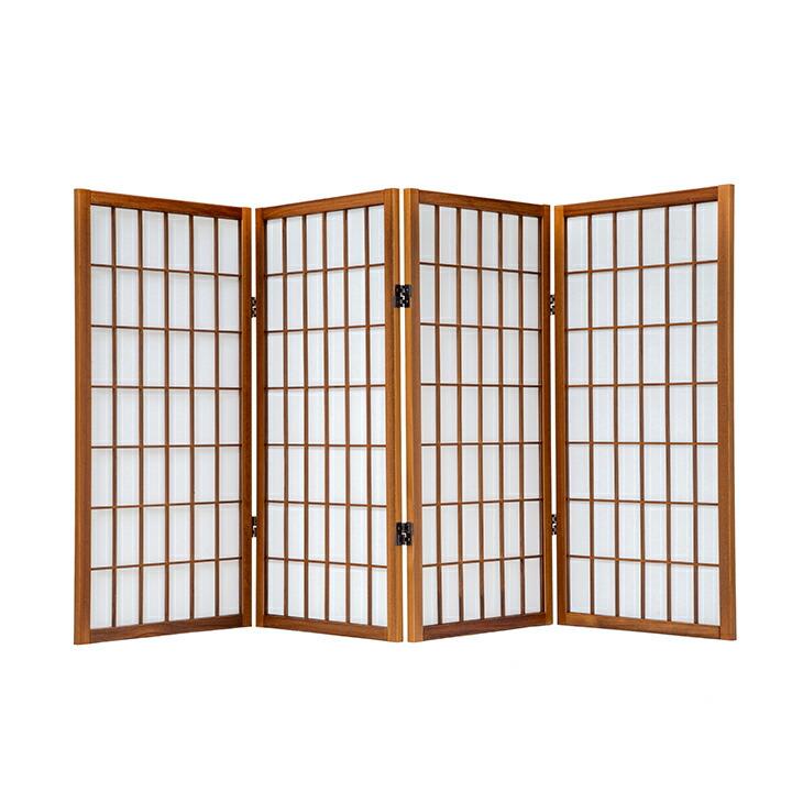 NEW 障子スクリーン 4連 衝立 和風 低い 高さ90cm おしゃれ 和モダン