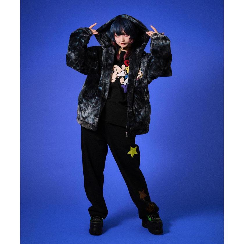 GALFY（ガルフィー） アウター メンズ レディース もこもこ 色ぼんやり