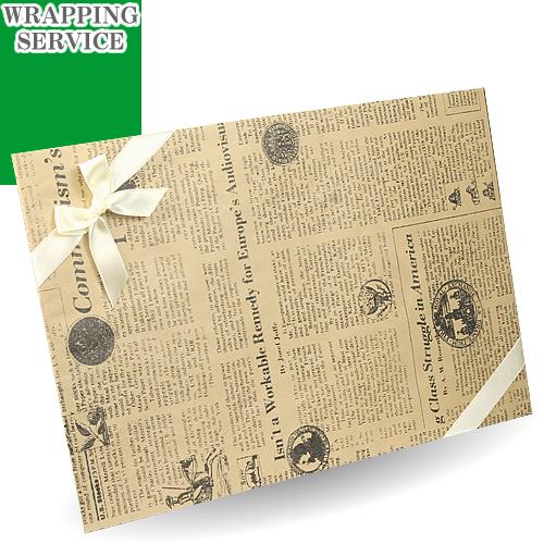 ラッピング 包装紙 英字新聞風 [メール便不可] : MSS - 通販 - Yahoo