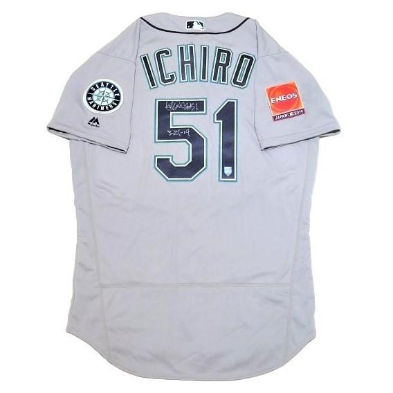 値下げイチロー 直筆サイン入りユニフォーム 51オーセンティック