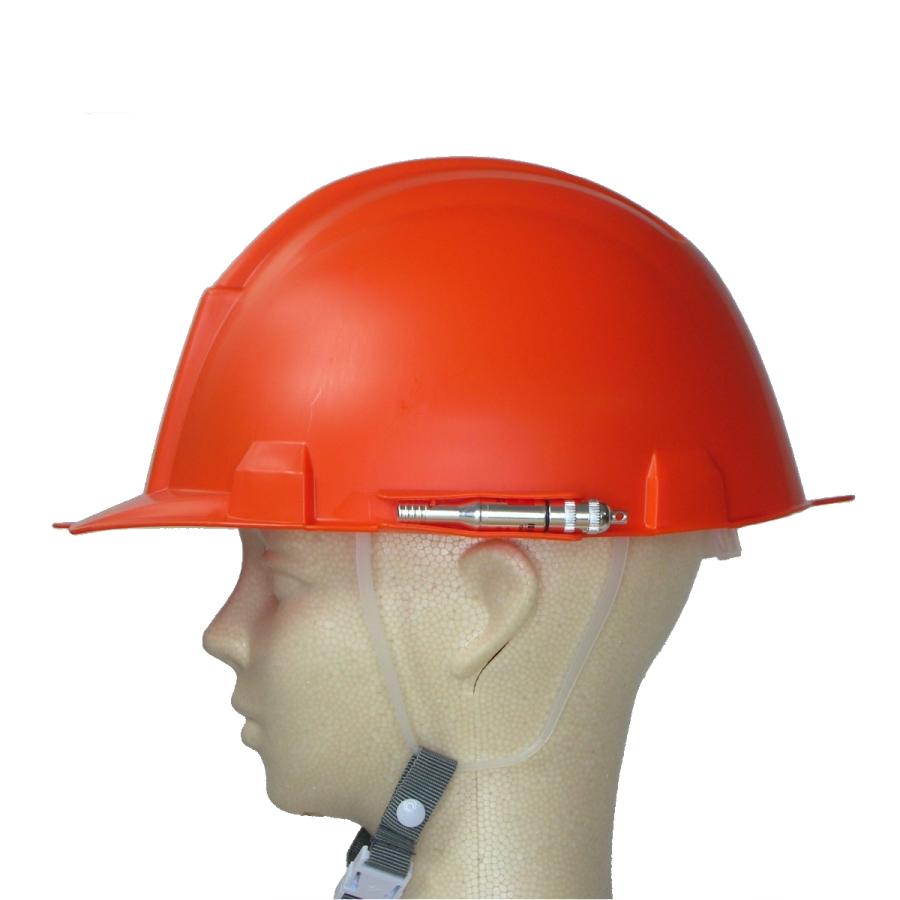 1組多機能防災用ヘルメットLEDライトつき笛付きフック掛け吊るし穴