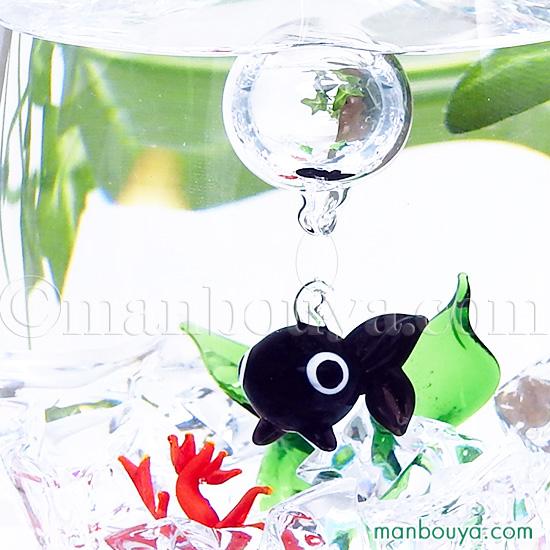 浮き玉 ガラス細工 金魚 ミニチュア インテリア 雑貨 フロート 浮き球