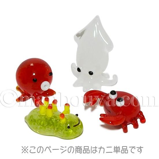 ミニチュア ガラス細工 動物 海の生き物 コレクション フォーカート