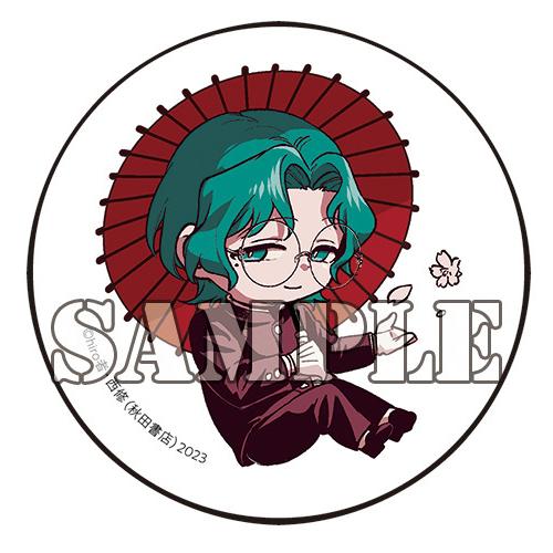 魔入りました！入間くん 魔フィア BIG メタリック 缶バッジ エイト 42