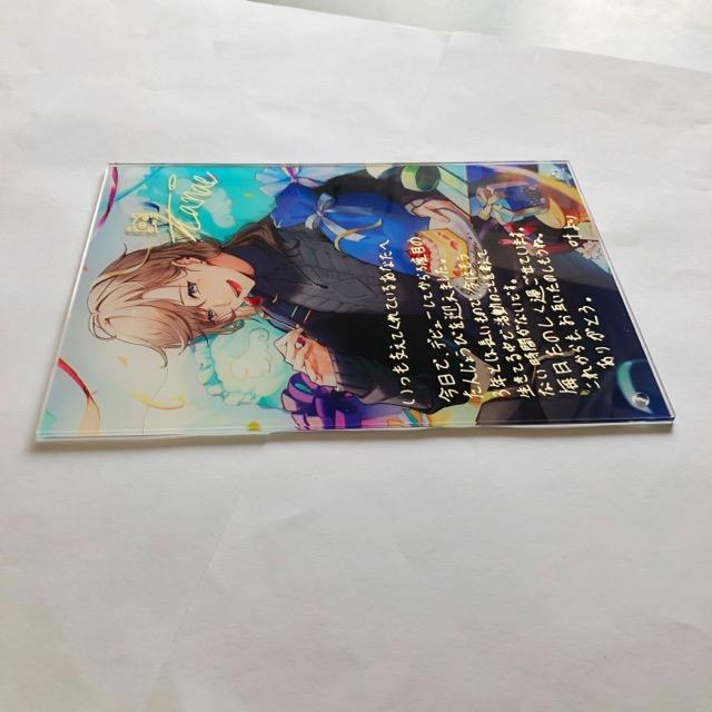 らぶしっく たろ アクリルパネル 直筆サイン入り たろ生誕2025