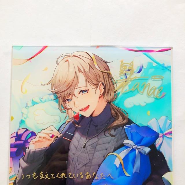 にじさんじ 叶 複製直筆サイン・メッセージ入りアクリルパネル 誕生日