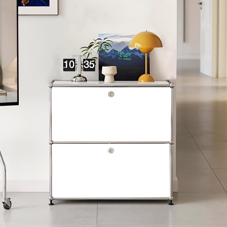 USM ハラー サイドボード リプロダクト 北欧 2段 鍵付き サイドボード