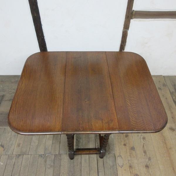イギリス アンティーク 家具 ゲートレッグテーブル ダイニングテーブル