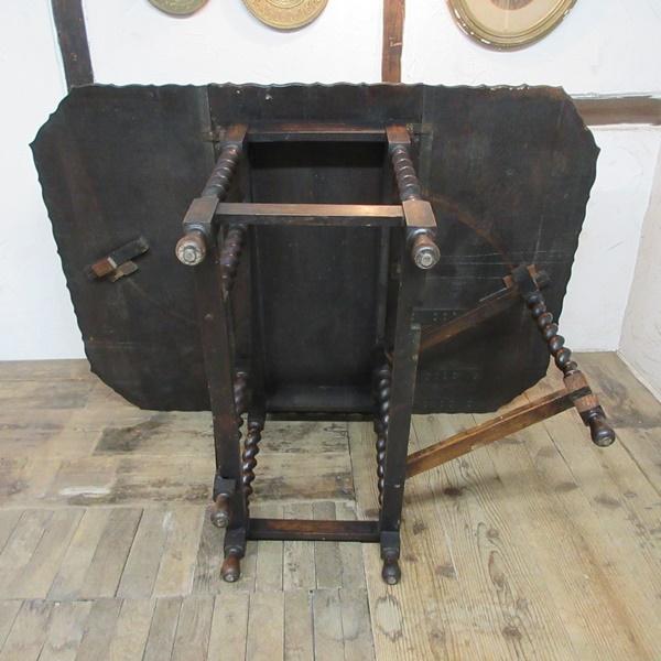 イギリス アンティーク 家具 ゲートレッグテーブル ダイニングテーブル