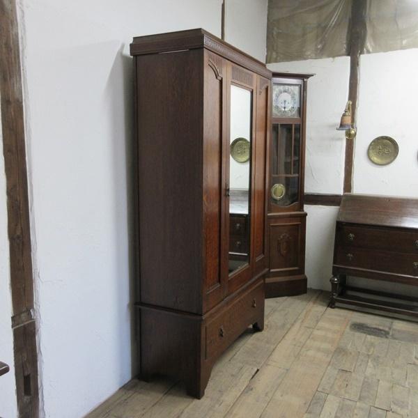 イギリス アンティーク 家具 ワードローブ ホールローブ クローゼット
