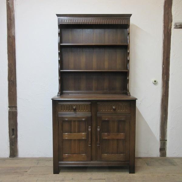 イギリス アンティーク カップボード 1940年代