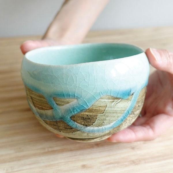 楽天市場】抹茶碗 青（キッチン用品・食器・調理器具）の通販 お値下げ