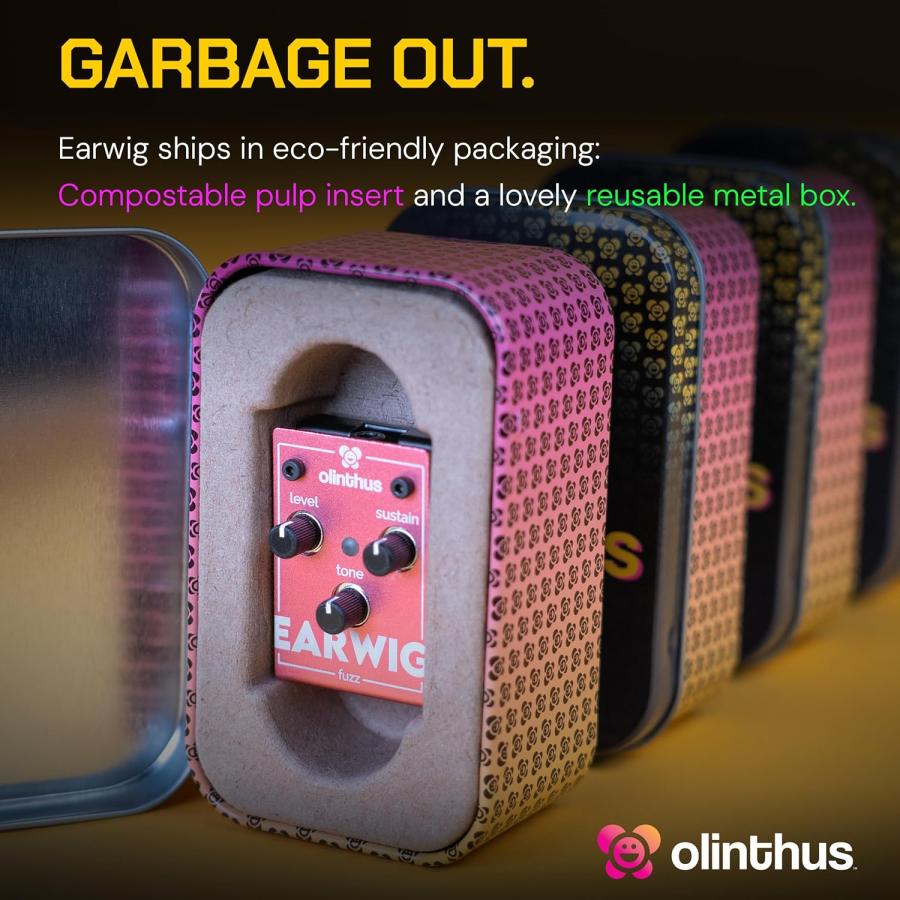 Olinthus オリンサス エフェクター ファズ Earwig [入出力用ブレイク