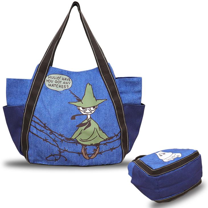 バッグ レディース トートバッグ ムーミン スナフキン バルーンバッグ