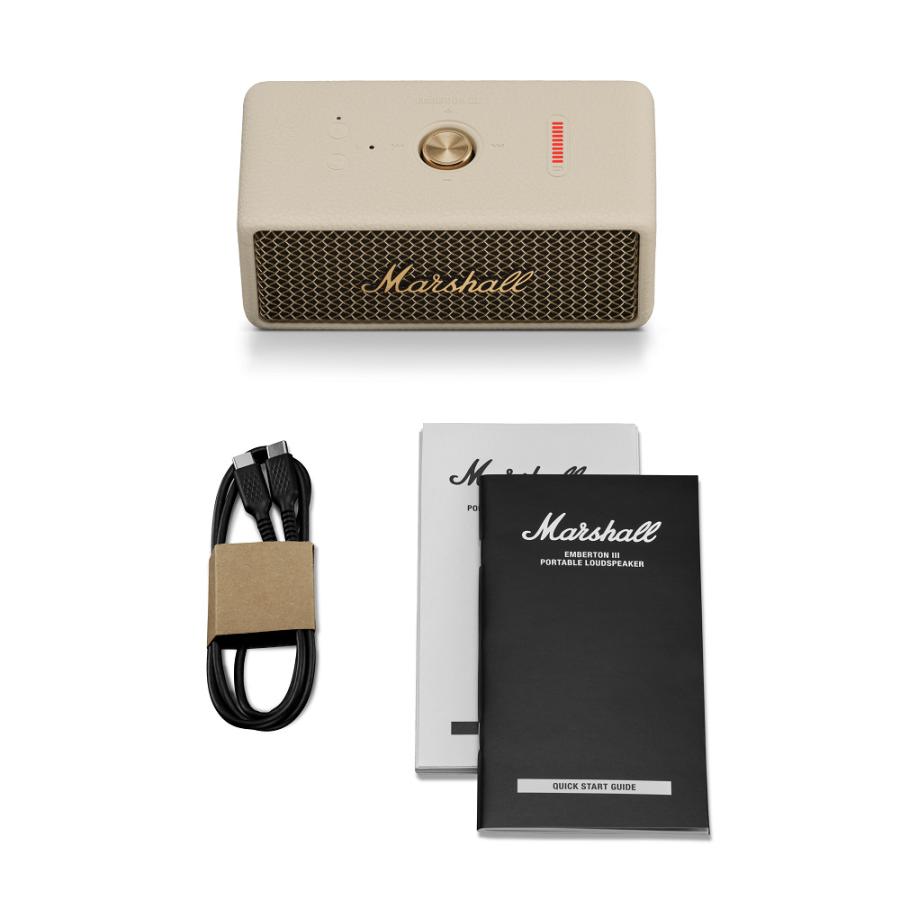 Marshall（マーシャル） ワイヤレススピーカー EMBERTON III Cream
