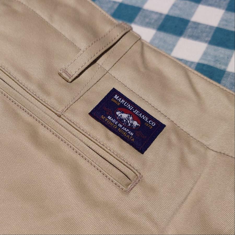 MARUNI JEANS マルニ チノパン【W38、W40】/ 6104WP(サンド
