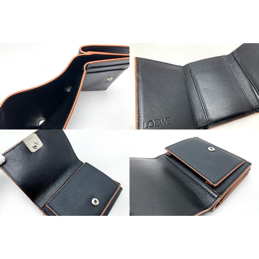LOEWE ロエベ アナグラム トライフォールド ウォレット 三つ折りサイフ