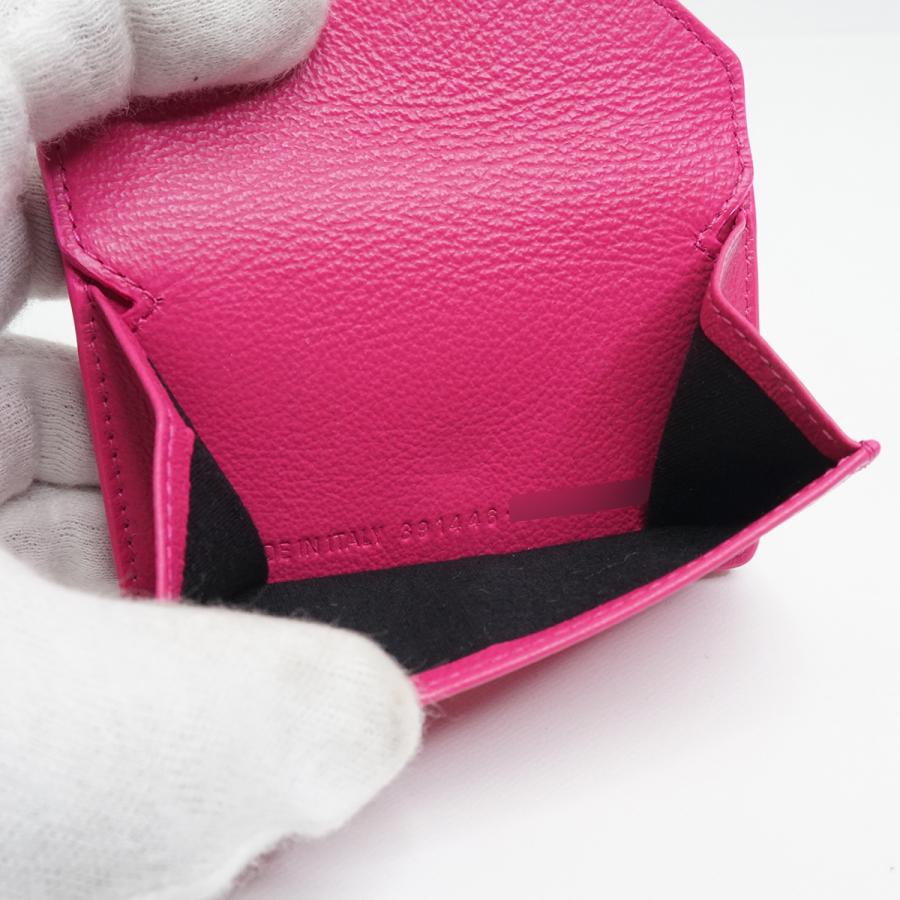 BALENCIAGA（バレンシアガ） ペーパーミニウォレット 三つ折り財布