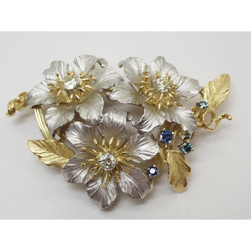 石川暢子 NOBUKO ISHIKAWA as time PT900/K18 ダイヤモンド