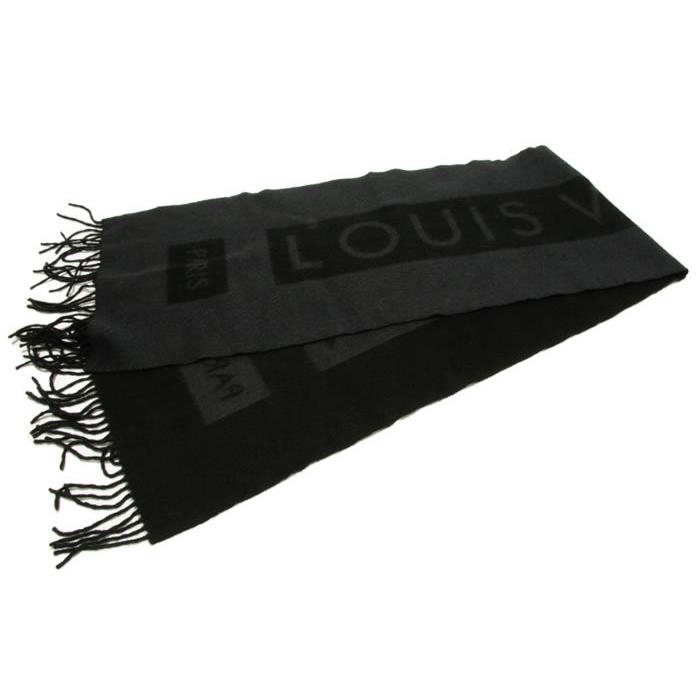 ルイヴィトン ロゴ マフラー エシャルプ バローダ カシミヤ100% クリスマス