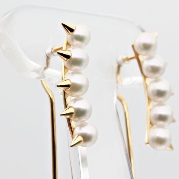 danger タサキ TASAKI デインジャー プラス イヤリング あこや真珠