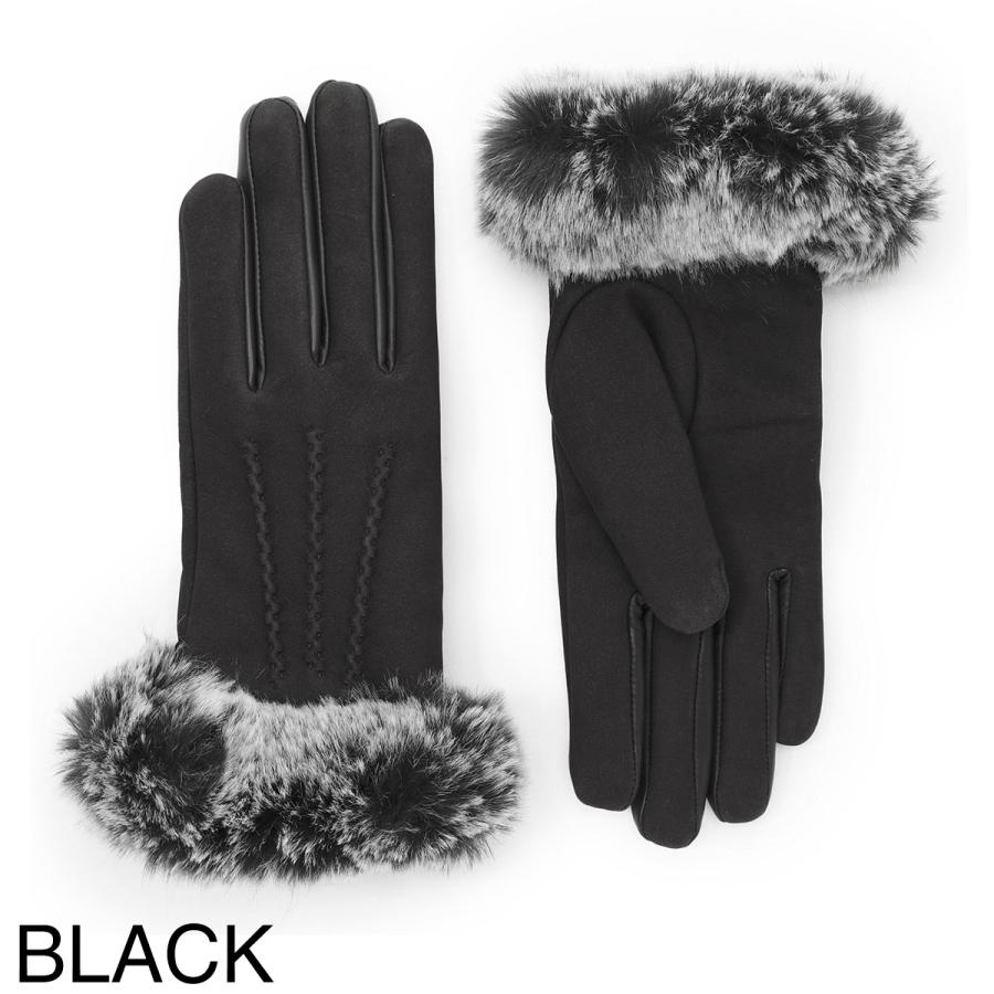 DENTS（デンツ） レザーグローブ WENDY HAIRSHEEP 手袋 レディース 7