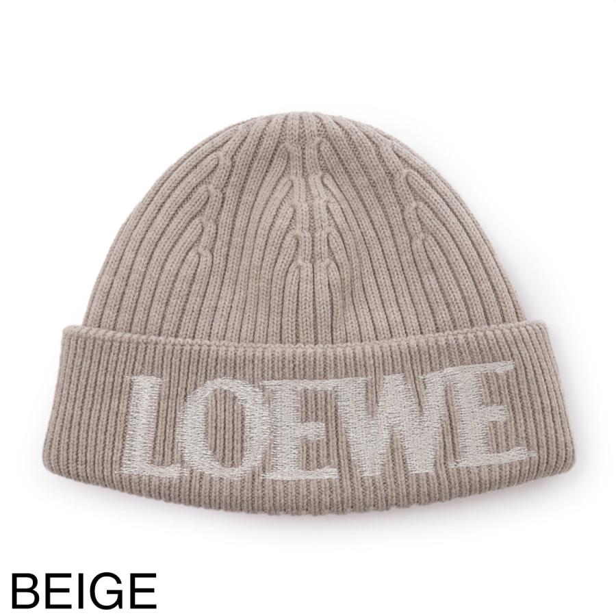 LOEWE（ロエベ） ニットキャップ BLURRED LOEWE BEANIE ビーニー