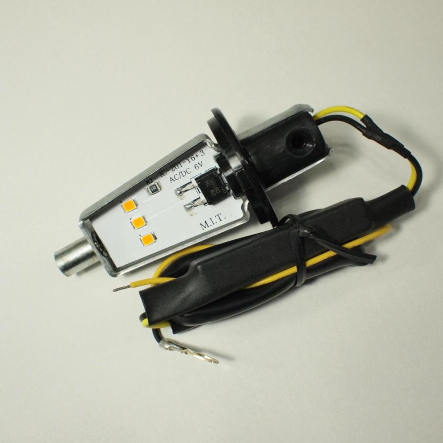 VESPA ベスパ 6V LEDウインカーセット オレンジ indicator 50s 100 125