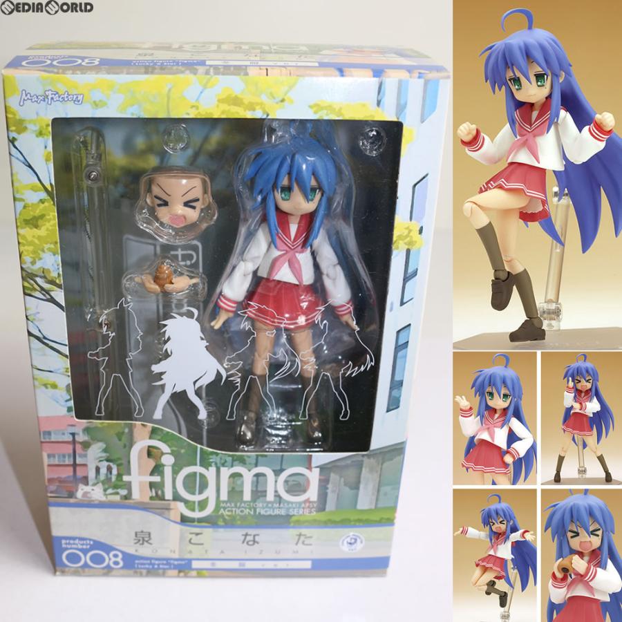 楽天市場】【中古】美品 らきすた figma らきすた 008 泉こなた 冬服