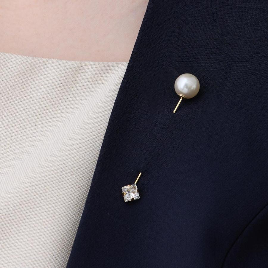 K18 チタン ハットピン ピンブローチ楽天市場】カラーストーン