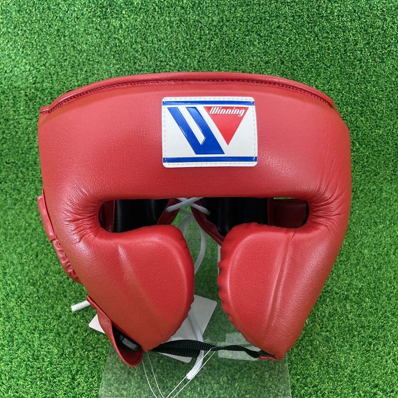 314 Winning ボクシングアマチュア試合用ヘッドギア 2107 赤 314